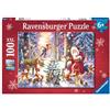 Ravensburger Puzzle Natale nella foresta Puzzle 100 pz. XXL Puzzle per Bambini