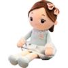 Uposao Bambine Morbide Peluche Bella Bambola di Pezza, Ragdoll Giocattolo Simpatico Cartone Animato Ragazza Bambola Giocattoli di Peluche per Bambini Ragazze Regali