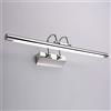 SSNCcNC LED retrò Lampada da Specchio 58 cm americano 14W Bianco freddo 6000k Luce del bagno girevole Lampada Specchio Bagno Vintage ▾ Luce per il trucco Impermeabile bagno