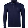 Coveri Polo Uomo Caldo Cotone Invernale Manica Lunga Taglie Forti 3XL 4XL 5XL 6X (4XL - Blu)