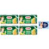 Felce Azzurra Confezione da 4 Star Il Mio Dado Classico, Preparato per brodo, scatole da 30 dadi + 1 Confezione di Talco Felce Azzurra in omaggio, Busta da 100g