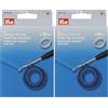 Prym Crochet Rings, White, rund 30mm-30 Stück-(624142 (Confezione da 2)