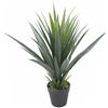 Leaf Leaf-7170 - Agave artificiale in stile Yukka, 60 cm, colore: Verde