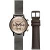 Breil Orologio DONNA SIX.3.NINE quadrante MONO-COLORE ROSA movimento CRONOGRAFO QUARZO e MESH ACCIAIO COLORATO MARRONE TW1823
