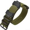 YOOSIDE Cinturino per Casio G-SHOCK, nylon con cinturino di ricambio in acciaio inossidabile con fibbia per Casio G-SHOCK GW-DW5600 / DW-6900, GW-M5610 / GW-5000 5035 (Verde)