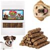 Bite & Delight 200g Stick di Merluzzo per Cani - Snack Naturale al Pesce per Cani, Gusto Intenso, Leccornie per Cani a Base di Pesce