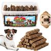 Bite & Delight 350g Stick di Merluzzo per Cani - Snack Naturale al Pesce per Cani, Gusto Intenso, Leccornie per Cani a Base di Pesce