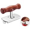 GGesii Apri Barattoli, Apriscatole Manuale, Apribarattoli Svita Facile, per Famiglia, Picnic, Affari (Legno)