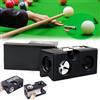 Cllevghy 8 in 1 Strumento Riparazione Stecca da Biliardo, Punta da Biliardo Strumento Multifunzionale, Accessorio Biliardo Pool Cue Puntali Strumento, Biliardo Cue Trimmer/Burnisher/Shaper/Tapper, Resina