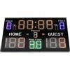 YWBL-WH Tabellone Segnapunti Elettronico a LED Segnapunti Digitale con Tabellone Segnapunti Elettrico Remoto per Giochi Baseball Calcio Pallavolo