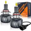 JOSHF Lampadina HB4/9006 LED, 360° 72 chip CSP 700% più Luminoso Lampadine 30000LM 120W 6000K Bianco LED HB4/9006 Auto e Moto per Canbus Senza Errori, Impermeabile IP68, 2 lampadine
