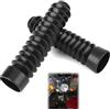 Tissting 2 Copriforcella Gomma Nera 205x52x37mm, Parapolvere Universale Moto E Bici