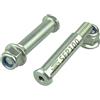 SCAR Coppia di perni pedane compatibile con YAMAHA YZ YZF YZX YZFX WRF 125 250 450 FANTIC XX XE XXF XEF 97-26