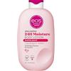 eos Shea Better Lozione per il corpo Jasmine Peach, cura della pelle con idratazione 24 ore, leggera e non grassa, burro di karitè naturale, vegana, 473 ml