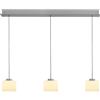 HELL Abby lampada a sospensione LED, squadrata, 3 luci con telecomando, 20661/3-36, Abby [Lampade per Interni > Lampade a Sospensione]