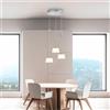 HELL Elegance lampada a sospensione LED, rotonda, 3 luci, 20643/3-92, Elegance [Lampade per Interni > Lampade a Sospensione]