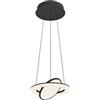 HELL Haley lampada a sospensione LED, rotonda, 1 luce con telecomando, 20656/2-06, Haley [Lampade per Interni > Lampade a Sospensione]