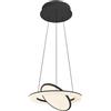 HELL Haley lampada a sospensione LED, rotonda, 1 luce con telecomando, 20657/2-06, Haley [Lampade per Interni > Lampade a Sospensione]