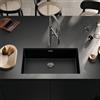 Blanco Claron lavello da cucina, 527835, 700-U Claron dark steel [Lavelli da Cucina > per Base Sottolavello a partire da 80 cm]
