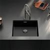 Blanco Claron lavello da cucina, 527834, 500-U Claron dark steel [Lavelli da Cucina > per Base Sottolavello a partire da 60 cm]