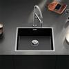 Blanco Claron lavello da cucina, 527836, 500-IF Claron dark steel [Lavelli da Cucina > per Base Sottolavello a partire da 60 cm]