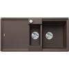Blanco Adira lavello da cucina, 527616, 6 S-F Adira caffè opaco [Lavelli da Cucina > per Base Sottolavello a partire da 60 cm]
