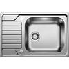 Blanco Dinas lavello da cucina, 525120, XL 6 S Dinas acciaio inox satinato lucido [Lavelli da Cucina > per Base Sottolavello a partire da 60 cm]