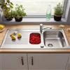 Blanco Tipo II lavello da cucina, 526622, 6 S Tipo II acciaio inox satinato lucido [Lavelli da Cucina > per Base Sottolavello a partire da 60 cm]