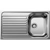 Blanco Tipo lavello da cucina, 520141, 45 S Tipo acciaio inox satinato lucido [Lavelli da Cucina > per Base Sottolavello a partire da 45 cm]