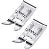 WY LIGHTING LEVEL 2 Pezzi Universali per Macchine Da Cucire Multiuso Piedino Dritto A Zig-Zag, Accessorio Multifunzione Adatto per Tutte Le Macchine Da Cucire Singer Brother Janome E Babylock Con Gambo Basso