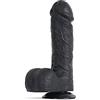 SEXY EMPORIUM Grande dildo nero con ventosa, anale, realistico, enorme, 25,4 cm, 30,5 cm, 43,2 cm + massiccio pegging per adulti (Colossus 25,4 cm, dildo da 25,4 cm)