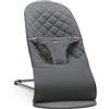 Baby Bjorn Sdraietta bliss in cotone trapunto classico colore antracite - babybjörn