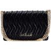 Gaelle shoulder bag black gold - nero, unica