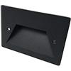 Gloriashoponline Kovalmax® FARETTO LED LUCE CALDA SEGNAPASSI DA MURO SCALE GIARDINO SEGNAPASSO 3 W ES49