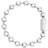 Breil, Collezione Magnetica System, Bracciale Donna Small La Bulle in Acciaio Lucido Effetto Specchio, Pratica Chiusura con Magnete, Idea Regalo Donna