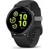 Garmin VIVOACTIVE 5 Black & Slate con cinturino in silicone (010-02862-10)