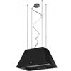 Elica PRONTA CONSEGNA - SPEDIZIONE IMMEDIATA Elica IKONA LIGHT BL MAT/F/60 - PRF0165082 Cappa a Isola Sospesa 60 cm Nero effetto soft touch