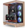 THERMALTAKE Case CTE E550 TG Midi Tower Vetro Temperato Arancione
