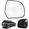 JinsenTGG Vetro a Specchio sostituzione per Dacia Duster 2010-2013/Lodgy/Dokker 2012-2021, Specchietto Esterno Asferico Regolabile sostituzione per Nissan Micra K13/Leaf, Lente di Retromarcia (Destra)