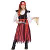 Ciao- Piratessa costume travestimento bambina (Taglia 6-8 anni)