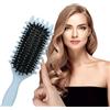Atsmoce 2024 Nuovo Bounce Defining Curl Spazzola, Spazzola Bounce Defining Curly Brush, Curl Defining Brush, Spazzola per Capelli Ricci Setole Cinghiale(C)