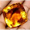 ganesh-gems AAA + grande citrino giallo 79,00 ct. Regalo di pietre preziose sciolte tagli...