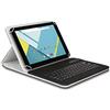 Hamlet XPADCV101KBT2 - Custodia Universale per Tablet 10.1" con Tastiera senza Fili Bluetooth Removibile