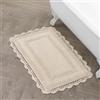 Laura Ashley Cotton XL Crochet Tappeti tappetini da Bagno, Cotone, Lino, 61 x 102 cm (Runner)