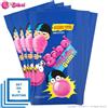 Perfetti Van Melle BIG BABOL FILIFOLLY GUM COTTON CANDY - BUBBLE GUM ZUCCHERO FILATO GUSTO TUTTI FRUTTI | SET DA 6 BUSTINE