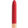 Lonely Vibratore Rosso Desire - Fascino a Batteria Ricaricabile
