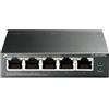 Tp-link Switch Tp-link 5 Porte con 4 porte POE+ 10Gbit/s [TL-SG105PE]