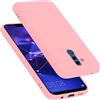 Cadorabo Custodia per Huawei MATE 20 LITE in LIQUID ROSA - Morbida Cover Protettiva Sottile di Silicone TPU con Bordo Protezione - Ultra Slim Case Antiurto Gel Back Bumper Guscio