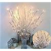 Ulalaza 6 Pack Twig Lamp Funziona a Batteria Rami di salice Illuminati a LED Riempitivi per vasi Utilizzare per la Decorazione della Festa Domestica di Natale Indoor Outdoor