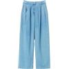 TWINSET Jeans wide leg con pinces